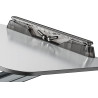 SEAFRONT Support de Livre de Bureau, Panneau en Aluminium-plastique, Support de Manuel Rotatif à 360°, Hauteur et Angle Réglable