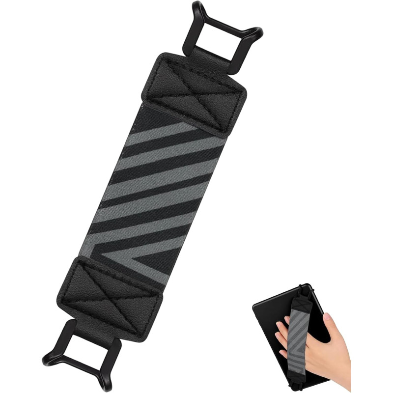 Dragonne de sécurité confortable pour kindle - support ergonomique à main léger, compatible avec 6- kindle paperblanc/oasis/kobo