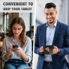 Dragonne de sécurité confortable pour kindle - support ergonomique à main léger, compatible avec 6- kindle paperblanc/oasis/kobo