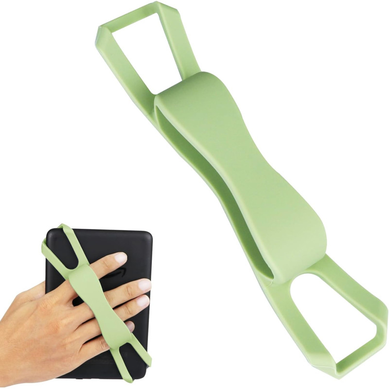 ZhaoCo Anti-Glissement Silicium Dragonne Support de Poignée de Doigt Universel pour 6" / 6.8'' / 7'' Kindle liseuses/Kobo/Sony e