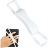 ZhaoCo Dragonne Anti-Glissement en Silicone Support de Poignée de Doigt Universel pour Liseuses Kindle 6" / 6.8" / 7" / Kobo/Son