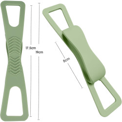 ZhaoCo Anti-Glissement Silicium Dragonne Support de Poignée de Doigt Universel pour 6" / 6.8'' / 7'' Kindle liseuses/Kobo/Sony e