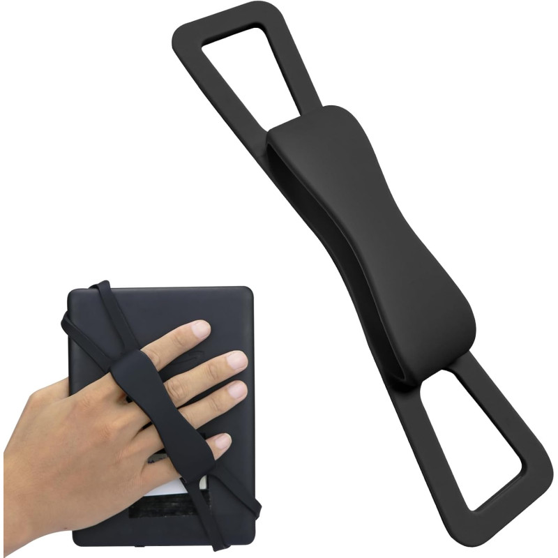 ZhaoCo Anti-Glissement Silicium Dragonne Support de Poignée de Doigt Universel pour 6" / 6.8'' / 7'' Kindle liseuses/Kobo/Sony e