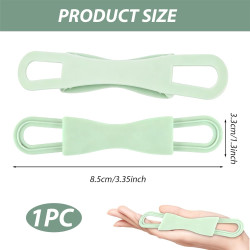 Support de Dragonne Confortable pour 4,7-8" Pouces eReaders, Support de Liseuse en Silicone, Supports à Main Léger et Sécurisé p