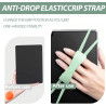 Support de Dragonne Confortable pour 4,7-8" Pouces eReaders, Support de Liseuse en Silicone, Supports à Main Léger et Sécurisé p