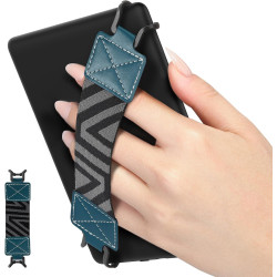 MoKo Dragonne de Sécurité pour 6-8" Kindle eReaders Fire Tablet - Kobo/Voyaga/Lenovo/Sony E-Book, Sangle Haute-Élastique Polyval