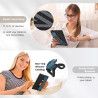 MoKo Dragonne de Sécurité pour 6-8" Kindle eReaders Fire Tablet - Kobo/Voyaga/Lenovo/Sony E-Book, Sangle Haute-Élastique Polyval