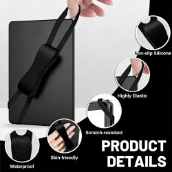 Support de main ergonomique en silicone pour liseuses et tablettes, pour maintenir en toute sécurité et prévenir la fatigue, com