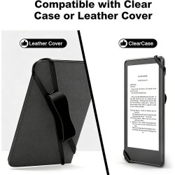 Support de main ergonomique en silicone pour liseuses et tablettes, pour maintenir en toute sécurité et prévenir la fatigue, com