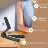 Support Pliable pour Liseuse Kindle & Tablette, Portatif pour 4.7-13 Pouces, Parfait pour Bureau/Canape, Lecture & Vidéo Sans Ma