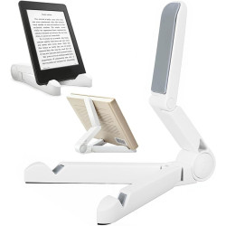 Support Liseuse Kindle pliable & portable, Support Tablette & Livre pour 4,7-13 Pouces, Support Kindle pour Lit & Canapé, Lectur
