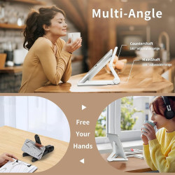 Support Liseuse Kindle pliable & portable, Support Tablette & Livre pour 4,7-13 Pouces, Support Kindle pour Lit & Canapé, Lectur