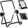 Support de Liseuse Kindle & Tablette, Pliable Portable avec Angle Réglable, Compatible avec 4,7-13 Pouces Appareils, Pour Bureau