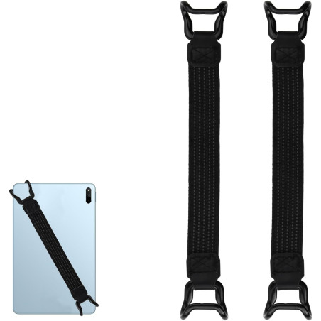 Dokeno Support universel antidérapant pour les mains - Dragonne avec ceinture élastique pour toutes les tablettes et liseuses de