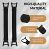 Dokeno Support universel antidérapant pour les mains - Dragonne avec ceinture élastique pour toutes les tablettes et liseuses de