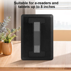 Sangle de Poignée pour Tablette Kindle 6-8 Pouces, Poignée à Main Universelle avec Sangle Antidérapante, Support à Doigt, Poigné