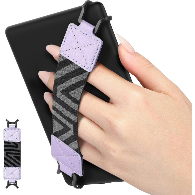 MoKo Dragonne de Sécurité pour 6-8" Kindle eReaders Fire Tablet - Kindle/Kobo/Voyaga/Lenovo/Sony Kindle E-Book Tablet, Sangle Ha