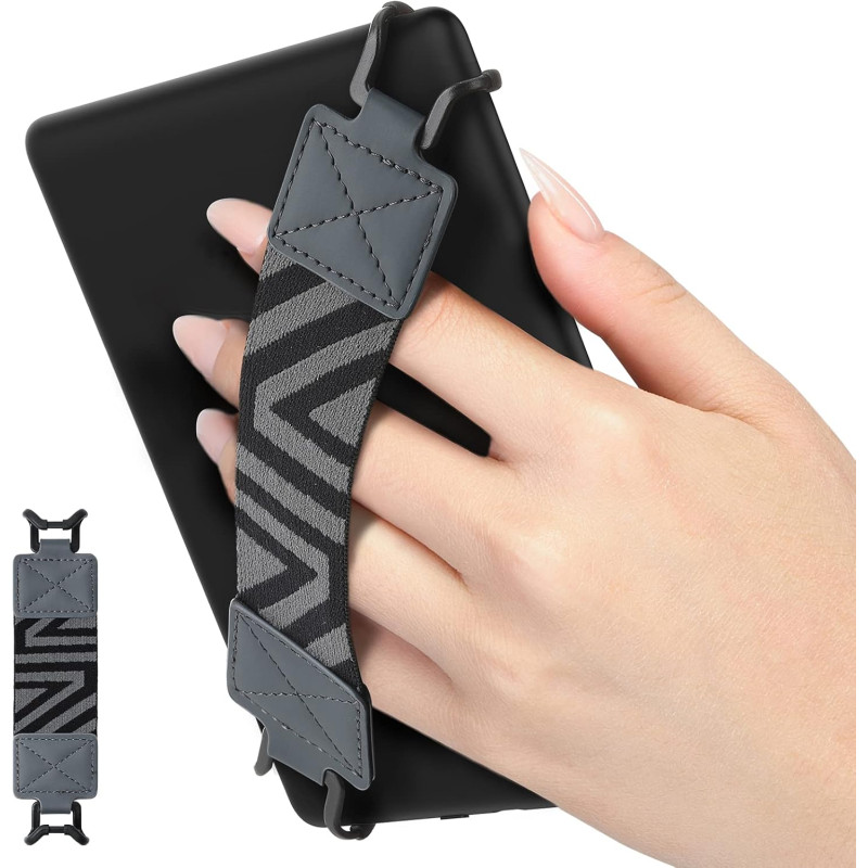 MoKo Dragonne de Sécurité pour 6-8" Kindle eReaders Fire Tablet, Kindle/Kobo/Voyaga/Lenovo/Sony Kindle E-Book Tablet, Sangle Hau