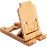 Support de téléphone en bambou et support pour iPad, support pliable universel à angle réglable, support de poche pour tous les 