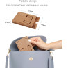 Support de téléphone en bambou et support pour iPad, support pliable universel à angle réglable, support de poche pour tous les 