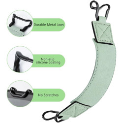 K/indle Liseuse,Dragonne pour K/indle et Tablettes Support de Maintien Polyvalent pour Liseuses 6-7,5", Vert Matcha
