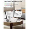 LULULOOK Support magnétique pour Kindle Scribe 10,2" (2024/2022), Pliable et réglable, Tout en Aluminium, Support de Tablette ma