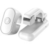 Tourne-pages sans fil, télécommande pour liseuse Kindle, mains libres, portée de 10 m, charge de type C pour lecture automatique