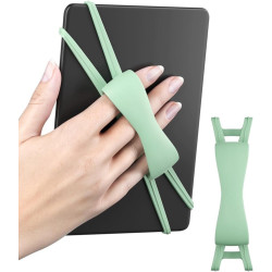 Feegow Dragonne souple pour Kindle – Pour liseuses et tablettes de 4,7 à 8" – Sangle élastique – Support de lecture sécurisé au 