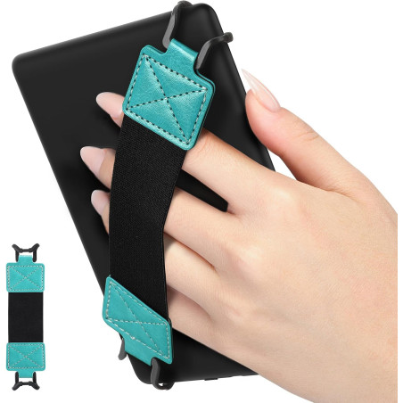 MoKo Dragonne de Sécurité pour 6-8" Kindle eReaders Fire Tablet - Kobo/Voyaga/Sony Kindle E-Book Tablet, Sangle Haute-Élastique 