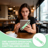 Support à main confortable et léger pour kindle et tablettes 4,7–8" – compatible kindle paperblanc/oasis, kobo – lecture à une m