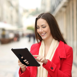 Dragonne pour tablette Kindle avec poignée pour liseuses Fire Tablet - Kobo/Voyaga/Lenovo/Sony E-Book