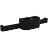 Support pour kindle ereader - poignée confortable et ergonomique pour une lecture confortable (oasis, noir)