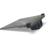 Support pour kindle ereader - poignée confortable et ergonomique pour une lecture confortable (oasis, noir)