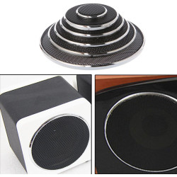 SimpleLife 1/2/3/4/5/6.5/6,5 Pouces Grilles de Haut-Parleur Cover Cover Grill Rond Enceinte de Protection Cercle décoratif Audio