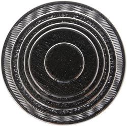 SimpleLife 1/2/3/4/5/6.5/6,5 Pouces Grilles de Haut-Parleur Cover Cover Grill Rond Enceinte de Protection Cercle décoratif Audio