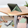 Dmluna étui pour kobo libra colour 7" (modèle n428 2024) - coque légère en cuir pu de qualité supérieure avec support origami et