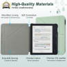 Dmluna étui pour kobo libra colour 7" (modèle n428 2024) - coque légère en cuir pu de qualité supérieure avec support origami et