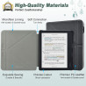 DMLuna Étui pour Kobo Libra Colour 7" (Modèle N428 2024) - Coque légère en Cuir PU de qualité supérieure avec Support Origami et