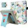DMLuna Étui pour 7" Kobo Libra Colour Model:N428 2024 / Libra 2 Model:N418 2021, Fonction Veille/Réveil Automatique, Support Int