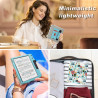 DMLuna Étui pour 7" Kobo Libra Colour Model:N428 2024 / Libra 2 Model:N418 2021, Fonction Veille/Réveil Automatique, Support Int
