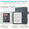 DMLuna Étui pour 7" Kobo Libra Colour Model:N428 2024 / Libra 2 Model:N418 2021, Fonction Veille/Réveil Automatique, Support Int