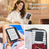 DMLuna Étui pour 7" Kobo Libra Colour Model:N428 2024 / Libra 2 Model:N418 2021, Fonction Veille/Réveil Automatique, Support Int
