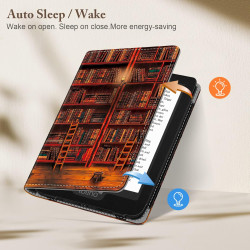 FINTIE Étui Compatible avec 6” Kobo Clara Colour/BW 2024 et Kobo Clara 2E 2022 - Coque Liseuse Housse avec Béquille, Fente pour 