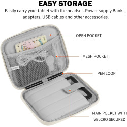 Hoyixi housse universel pour 7" kindle paperblanc/colorsoft 2024 compatibility 6.8" paperblanc 2021 and 6"-6.8" kobo/tolino/sony