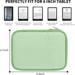 Hoyixi housse universel pour 7" kindle paperblanc/colorsoft 2024 compatibility 6.8" paperblanc 2021 and 6"-6.8" kobo/tolino/sony