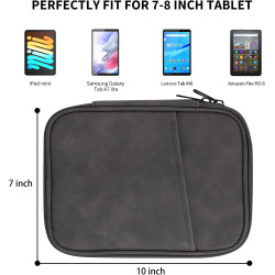 HoYiXi Housse Universel pour 7-8 Pouces for Fire HD 8/Fire HD 8 Plus Compatible iPad Mini (6th Gen) 8.3" 2021, iPad Mini 5/4/3/2