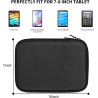 HoYiXi Housse Universel pour 7-8 Pouces Compatible Fire HD 8/Fire HD 8 Plus, iPad Mini (6th Gen) 8.3" 2021, iPad Mini 5/4/3/2/1,