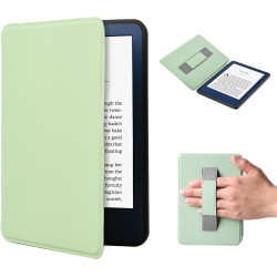 Étui pour Kindle 11e génération 2024, Coque légère 6 Pouces pour Kindle 2024/2022, étui de Protection avec dragonne et Fonction 