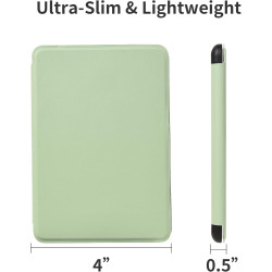 Étui pour Kindle 11e génération 2024, Coque légère 6 Pouces pour Kindle 2024/2022, étui de Protection avec dragonne et Fonction 
