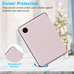 DMLuna Coque Slim Shell pour Tolino Shine 5 (2024), Shine Color, Shine 4 & Kobo Clara Colour, Clara BW (2024), Clara 2E, Coque P